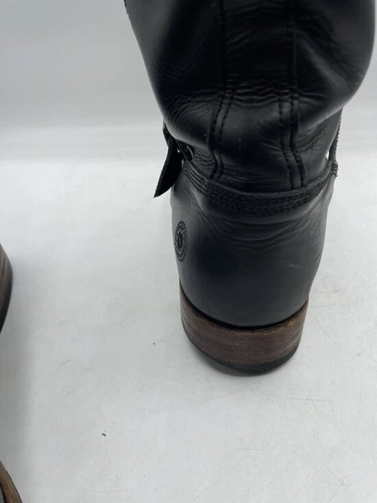 Ranch Road Engineer Leather Linesman Boots Size 11 D color black main image 4